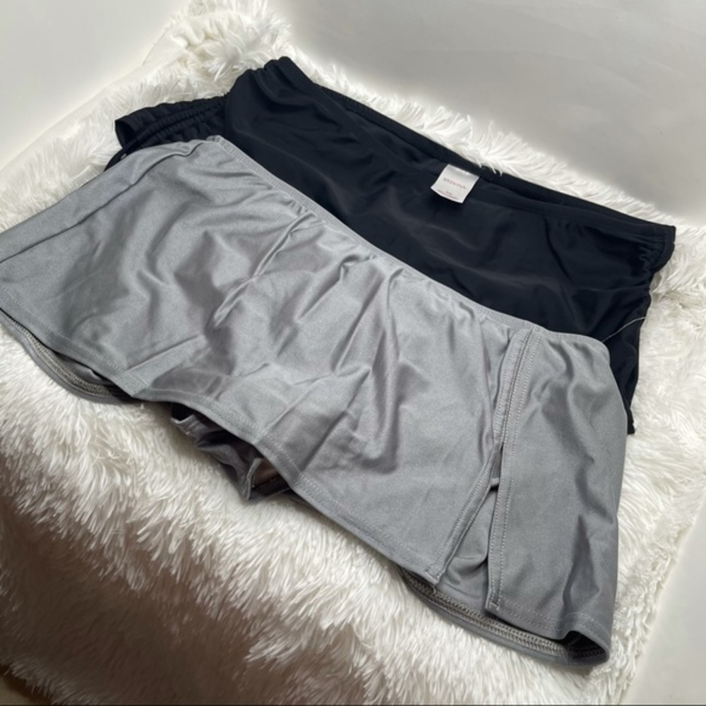 Two Merona Swim Skirt (M)and mizrahi (L)